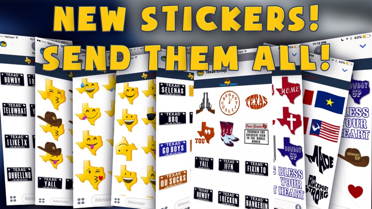 Texas Emoji - Texan Stickers screenshot-3