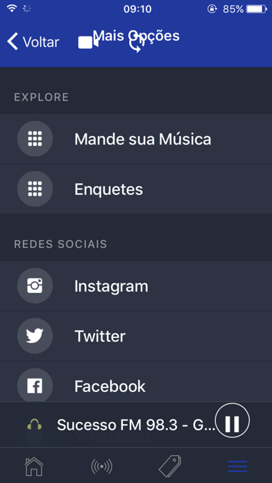 How to cancel & delete Rádio Sucesso - FM from iphone & ipad 4