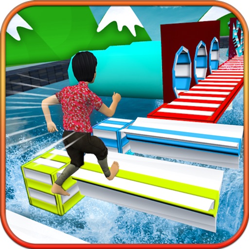 Water Obstacle Course Runner iOS App