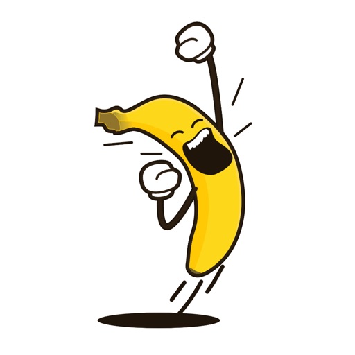 Banana Joe Sticker Pack iOS App