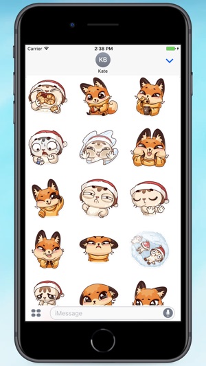 Kitty & Foxy! Stickers(圖2)-速報App