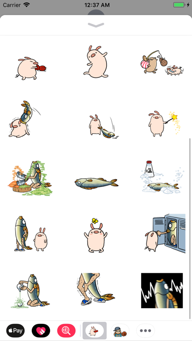 Friend Of Pig Animated Sticker screenshot 3