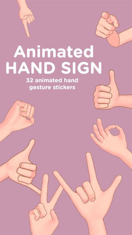 Animated Hand Sign