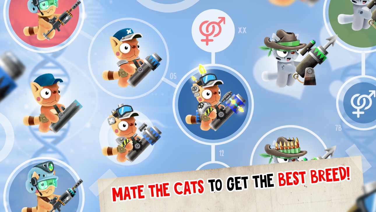 Cats vs Pigs: Battle Arena Hack screenshot 4 - iOS game interface