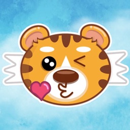 Cutie Tiger Stickers