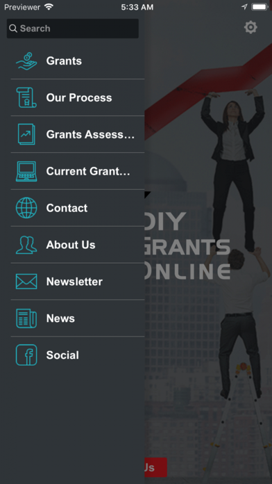 DIY Grants Online screenshot 2