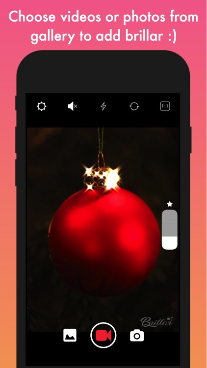 Brillar - Sparkly Video Photo