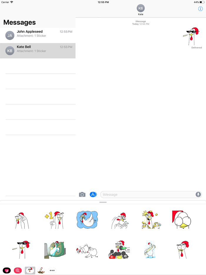 Chicken Bro 16 Sticker Pack