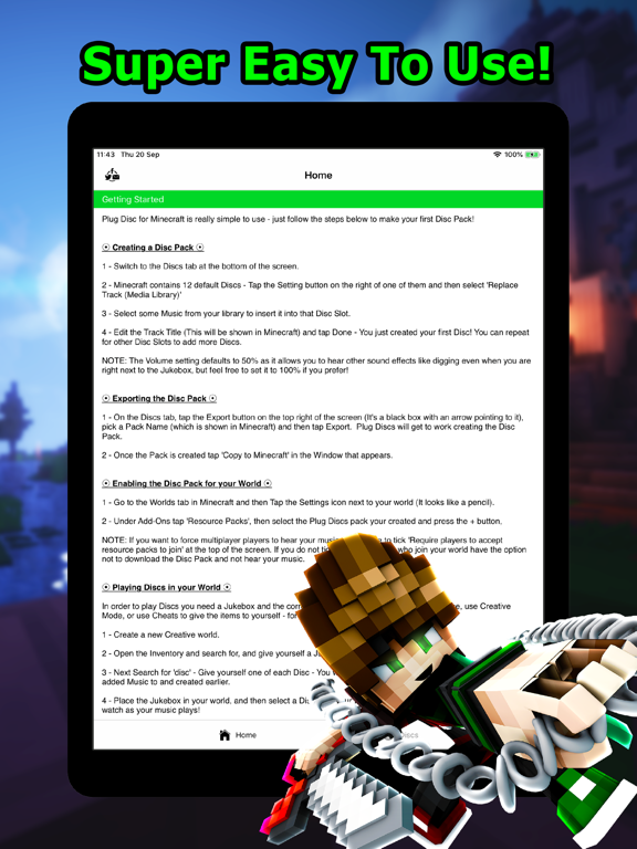 Updated Plug Discs For Minecraft Pc Iphone Ipad App Download 2021 - how to find roblox discs