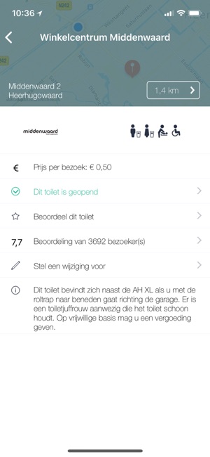 HogeNood - vind toiletten(圖2)-速報App