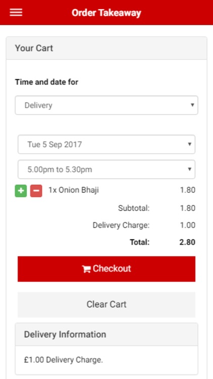 Romiley Spice Indian Takeaway screenshot-4