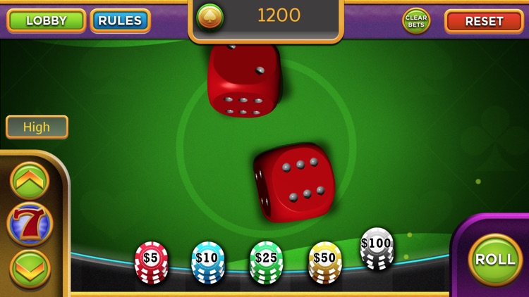 Las Vegas Casino High Roller - Lucky 7 Dice! screenshot-4