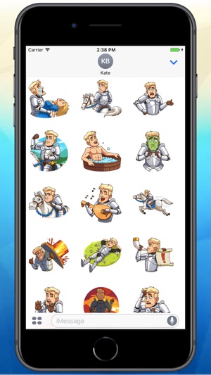 Romantic Knight Stickers(圖2)-速報App