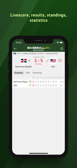 Game screenshot Baseball 24 - live scores apk