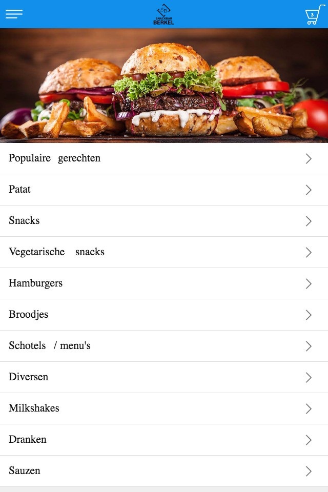 Snackbar Berkel screenshot 2