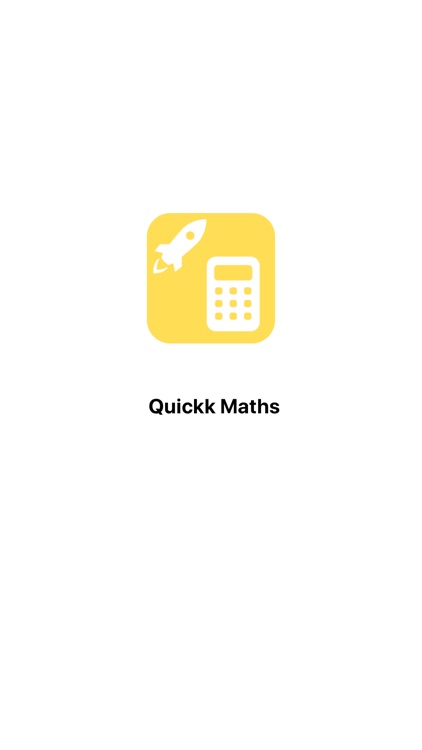 Quickk Maths