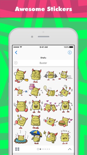 Buster stickers by Shallu(圖1)-速報App