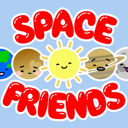 Space Friends Animated Emoji iOS App