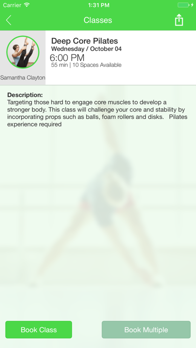 Motiv Fitness & Pilates screenshot 4