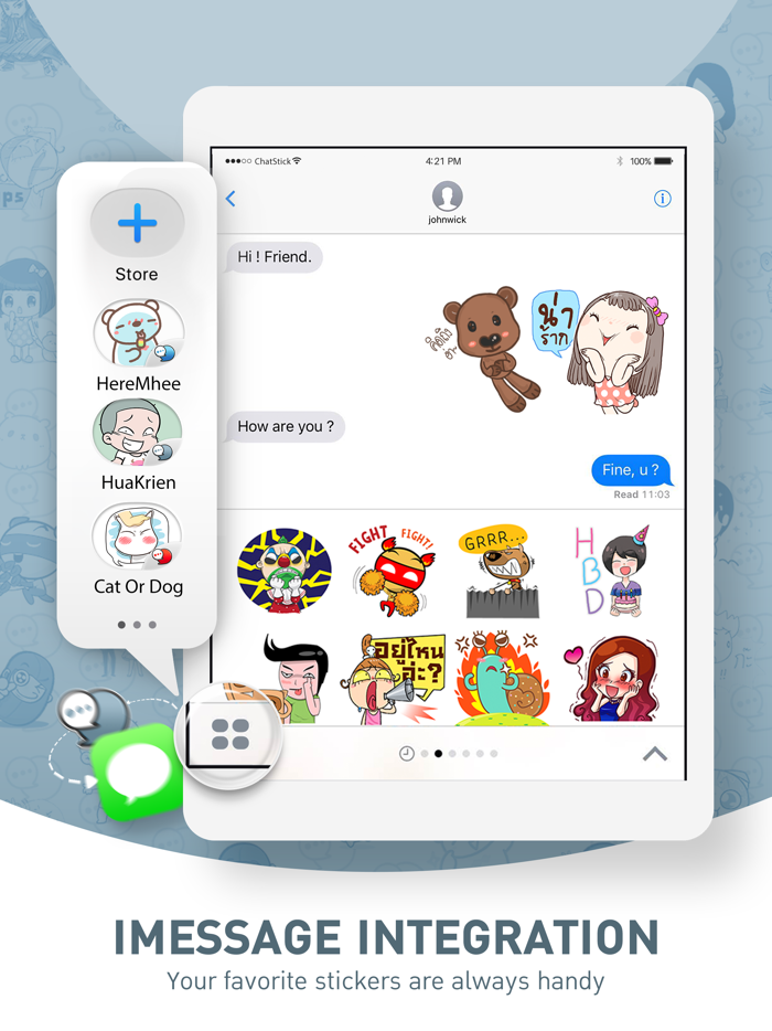ChatStick Market  Sticker App