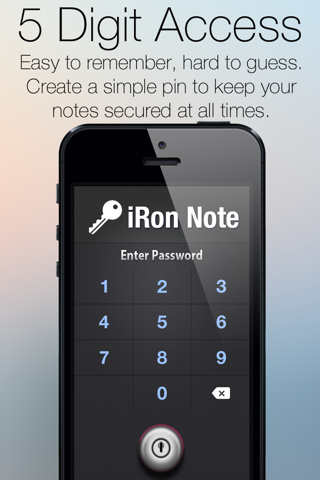 iRon Note Pro Locked Notes screenshot 3