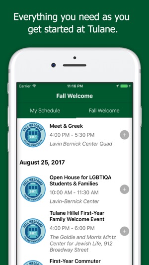 Tulane University Fall Welcome(圖1)-速報App