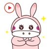 Animated Rabbit Stickers Pack