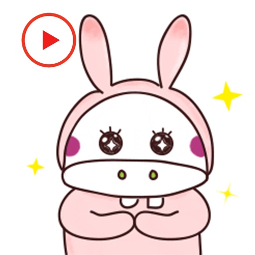 Animated Rabbit Stickers Pack icon