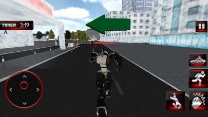 Police Robot Car Transform screenshot 3