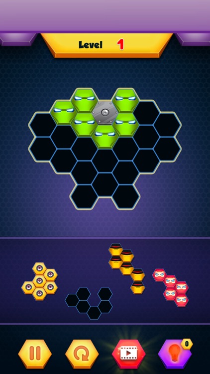 Super Hero Hexa Puzzle screenshot-3