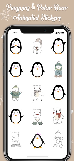 Polar Bear & Penguin Stickers(圖2)-速報App