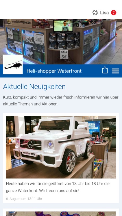 Heli-shopper Waterfront