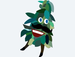 an iMessage sticker app for trees