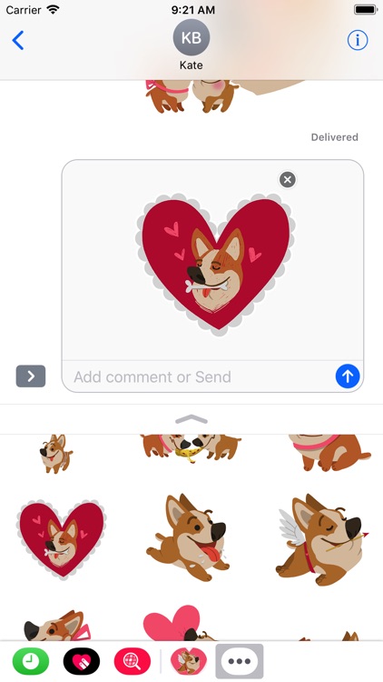 St. Valentine's Corgi screenshot-3