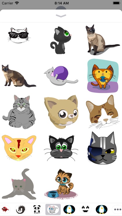Cat Stickers - Sid Y