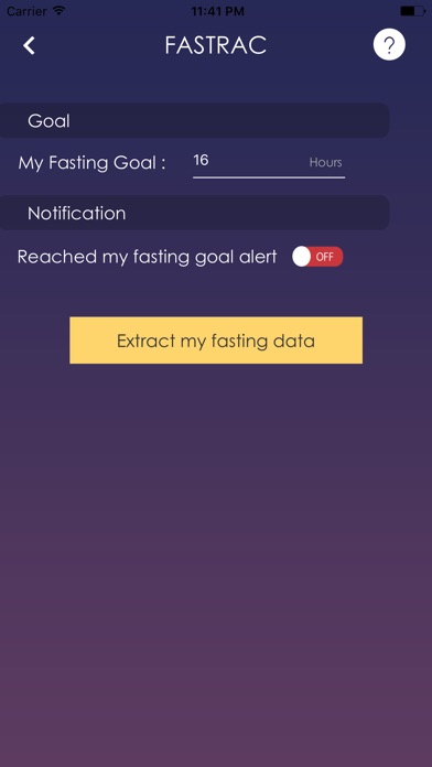 Fastrac Fasting App screenshot 3
