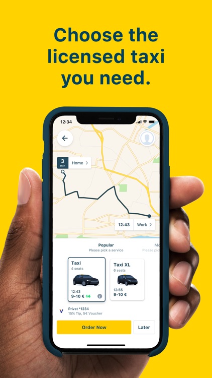mytaxi: Tap & Move Freely screenshot-3
