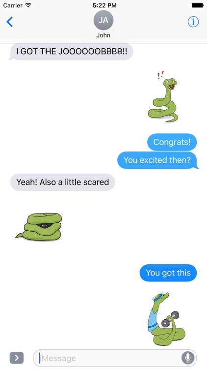 Snek Stickers