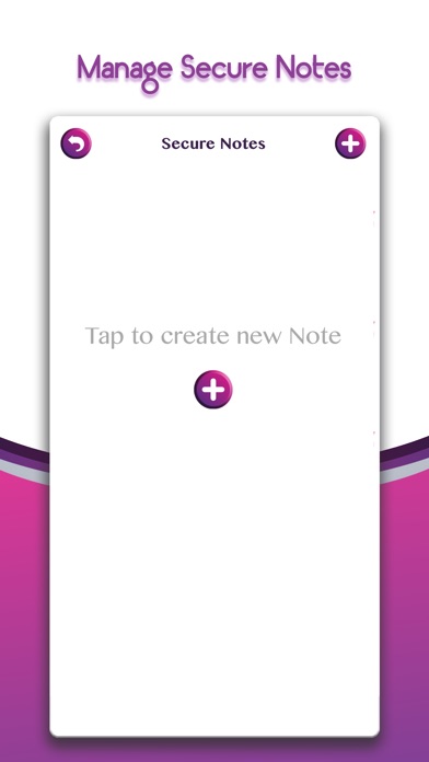 Secure safe notes - notepad screenshot 2