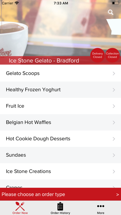 How to cancel & delete Ice Stone Gelato Bradford from iphone & ipad 2