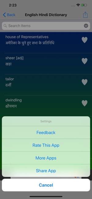 English Hindi Language Diction(圖4)-速報App