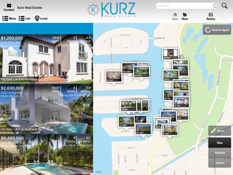 Kurz Real Estate for iPad screenshot 2