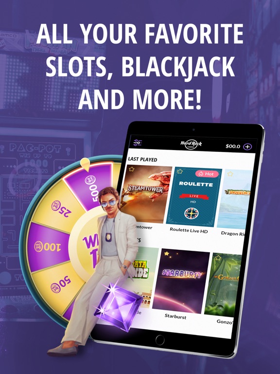 Hard Rock Online Casino for android download