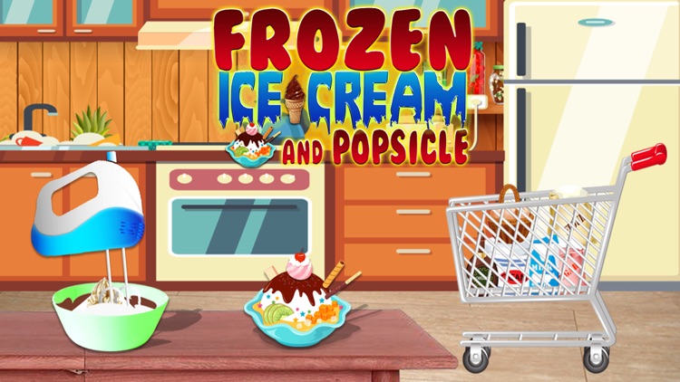 Frozen Ice Cream and Popsicle