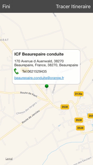 ICF Beaurepaire Conduite screenshot 3