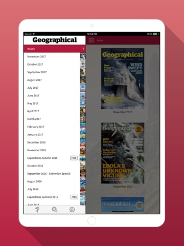 Geographical Magazine screenshot 2