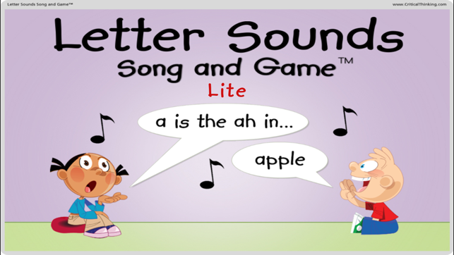 Letter Sounds Song & Game Lite(圖1)-速報App