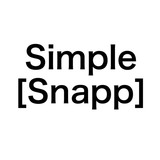 SimpleSnapp iOS App