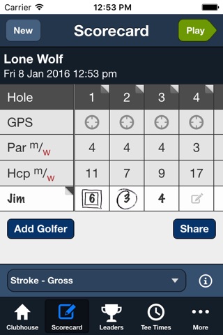 Lone Wolf Golf Club screenshot 3