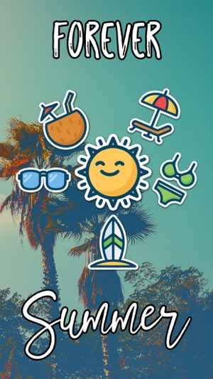 Forever Summer Stickers(圖1)-速報App